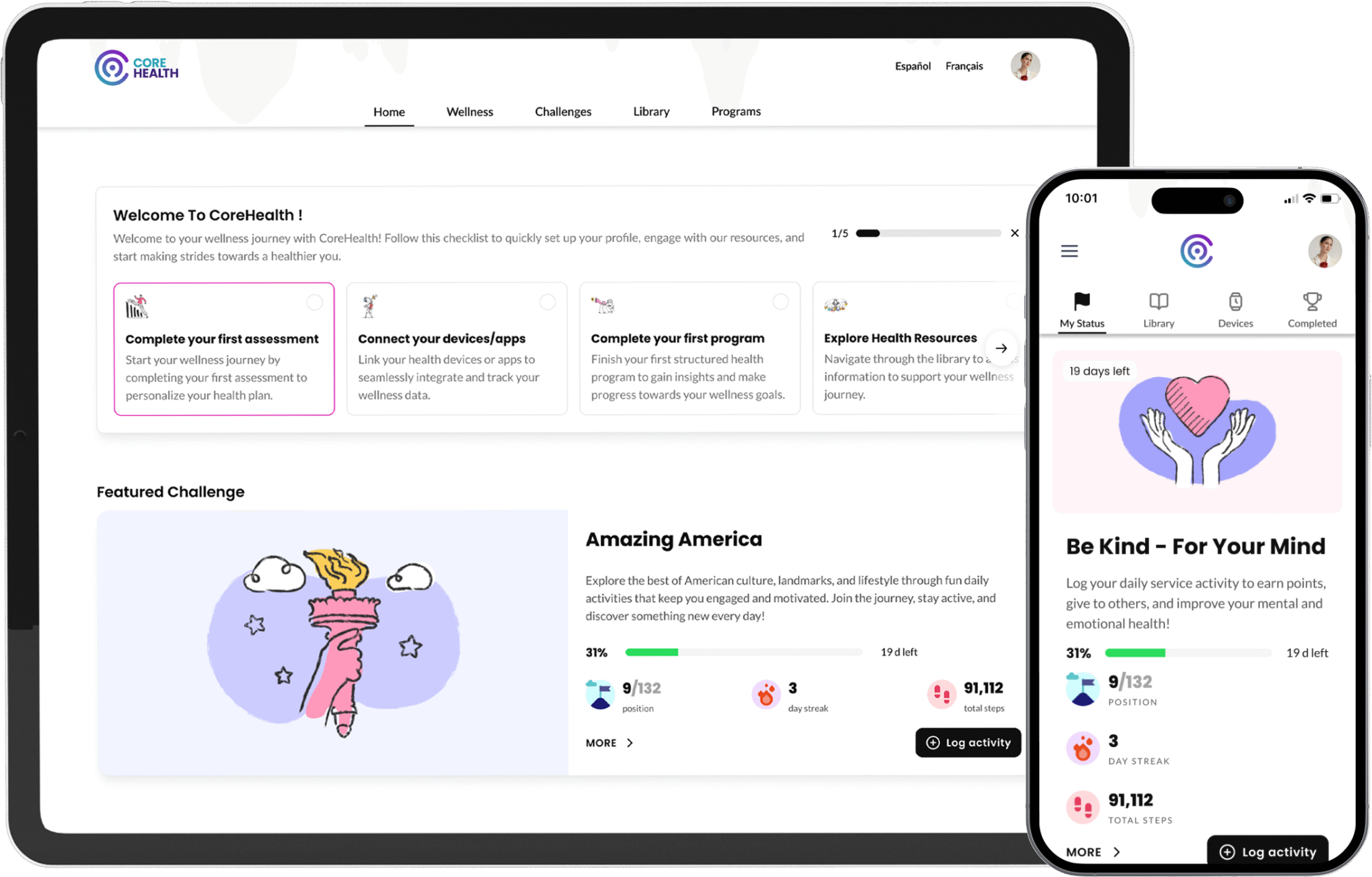 CoreHealth Technologies platform